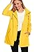 ZHENWEI Womens Lightweight Hooded Waterproof Active Outdoor Rain Jacket S-XXL (L, Yellow)