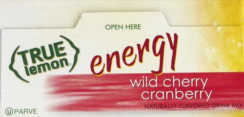 True Citrus 810979007845 True Lemon (Energy Drinks) Wild Cherry Cranberry 4 Boxes thumb #6