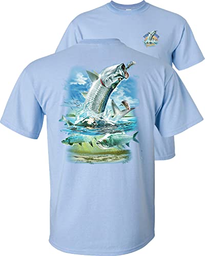 Tarpon Tumble T-Shirt Silver King Fishing Graphic