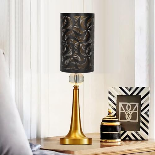 Pendant Light Shade Metal Drum Shaped Lampshade Barrel E27 E26 Light Shade Cover Decorative Metal Lampshade 7.9×4.in for Table Lamp and Floorlight - Image 3
