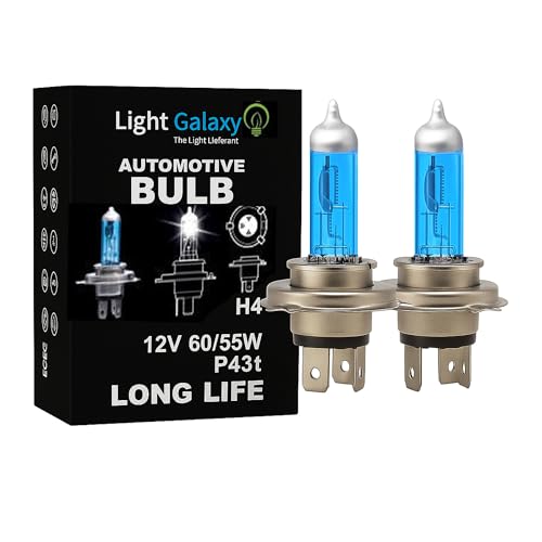 Light Galaxy ... Ihr Lichtlieferant H4 12V 60/55W P43t Halogenlampe Auto Scheinwerfer 2er Set