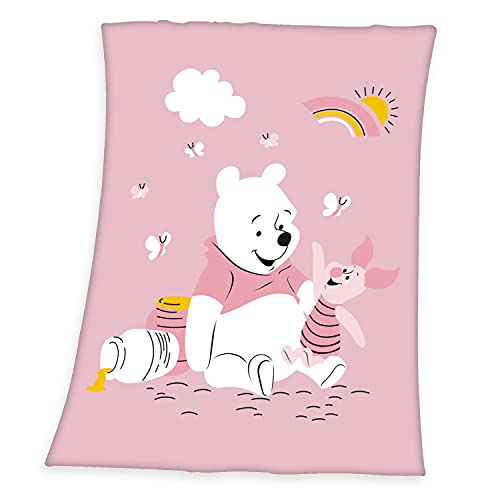 Herding Couverture Polaire Microfibre Disney Winnie l'Ourson, 75 x 100 cm, 100% Polyester