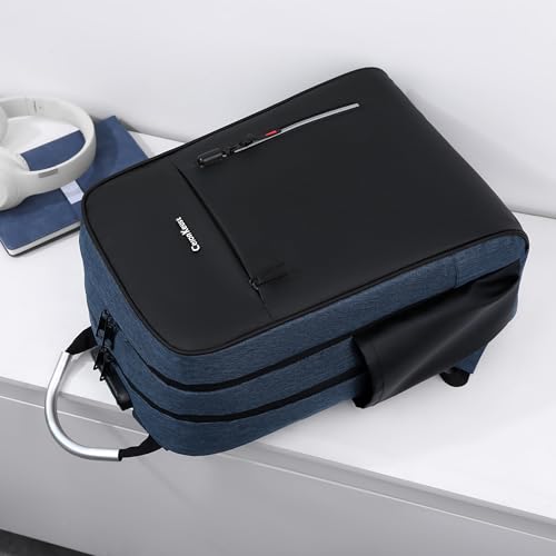 Male and female waterproof lightweight backpack, suitable for daily travel and leisure use, campus student backpack (Blue, Medium)4