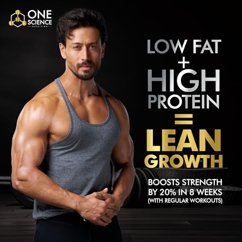 Image of One Science Nutrition Whey Protein Combo | Gluten Free, 25g Protein /Scoop | Muscle Gain, Strength & Exercise Recovery | Free 150g Creatine | Blueberry Muffin, 2.27 kg