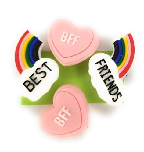 Breloques pour chaussures BFF WorkedLikeACharm lot de 4 pour sabots - 2