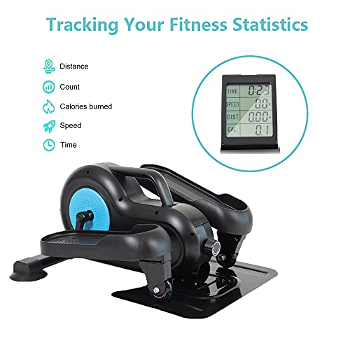 Exception-Under-Desk-Elliptical-Trainer-for-Home-Office-Calf-Leg-Foot-Pedal-Exerciser-Seated-Compact-Elliptical-Bike-Machine-wAdjustable-Resistance | Dealmeister.io Alt tag für bilder post titel
