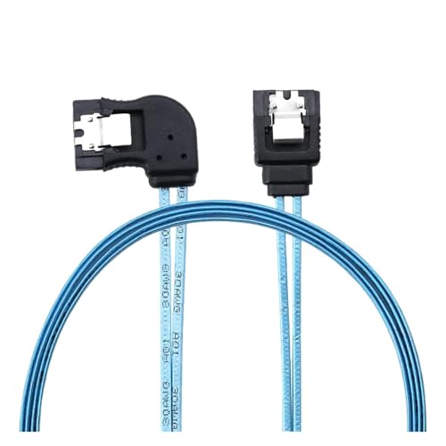 Cable de datos SATA 0.5 m con bloqueo lado izquierdo
