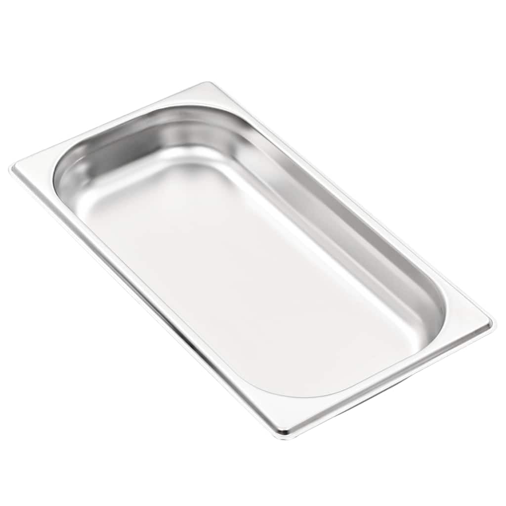 Narzędzia domowe-Pojemniki Gastronorm 12 szt. GN 1/3 40 mm Stal nierdzewna