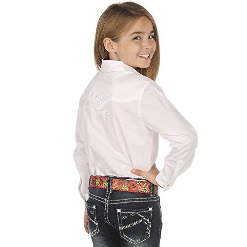 Wrangler girls Long Sleeve Western Snap Shirt4