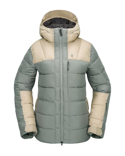 Volcom Women's Puffleup Relaxed Fit Mid Length Snowboard Jacket
