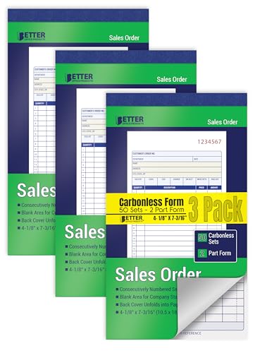 Carnet de commandes pour artisans et commerçants ambulants au format poche