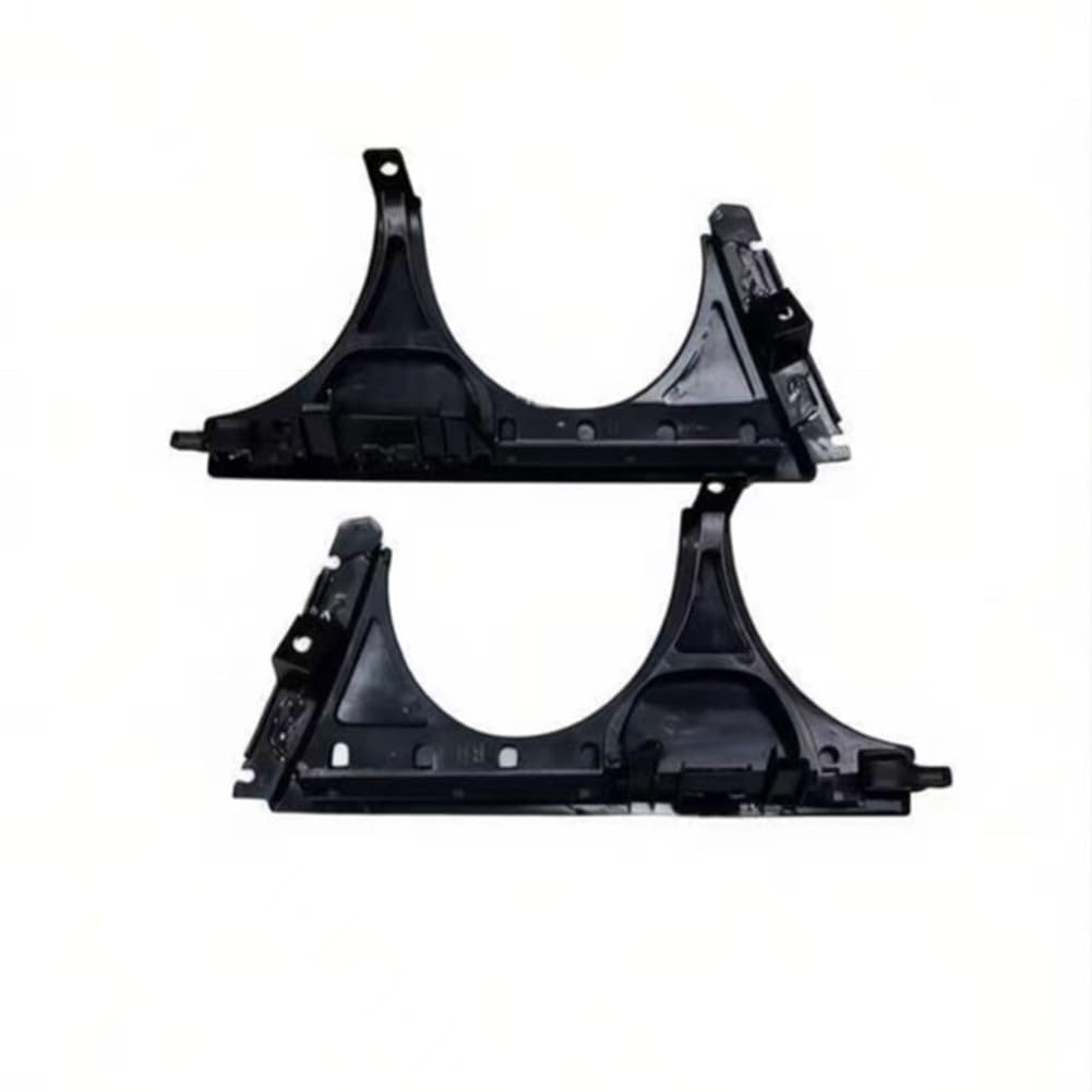 Moulures de phare pour Mercedes Classe E W210 1996-1999 en ABS noir x2