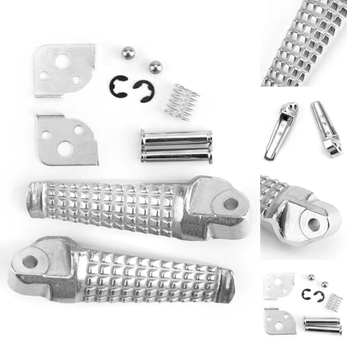 Repose-pieds arrière en aluminium REOKIP pour Suzuki GSXR600 750 1000 argent durable