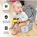 wwuiuiww Baby Carry Potty,Portable Potty for Toddler Kids Travel,Toddler Potty Toilet, Carry Baby Potty Toddler Toilet Seat for Camping Park Outdoor,Children Car Potty (Gray)