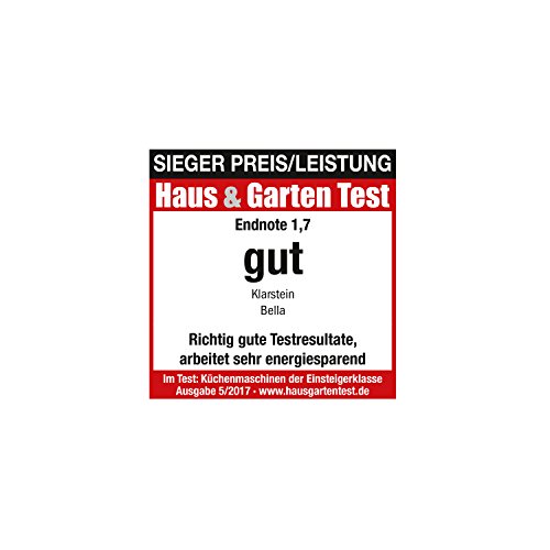 Klarstein Bella Argentea Multifunktions-Küchenmaschine, Mixer, Rührmaschine, Knetmaschine (1200 W, Edelstahl, 5,2 Liter), Farbe: Silver Schwarz – Bild 3