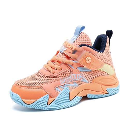 Boys Basketball Shoes Kids Fashion Sneakers Girls Athletic Walking Tennis Shoes for Little Kid/Big Kid