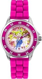 Princess Girls' Time Teacher Quartz Watch with Rubber Strap  PN1078