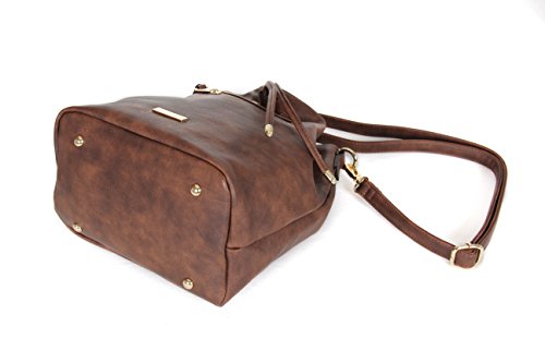 NUUR, Borsa a mano donna marrone Brown taglia