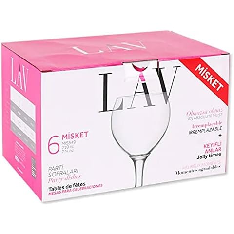 Acan LAV Pack de 6 copas Misket 210 ml Cover
