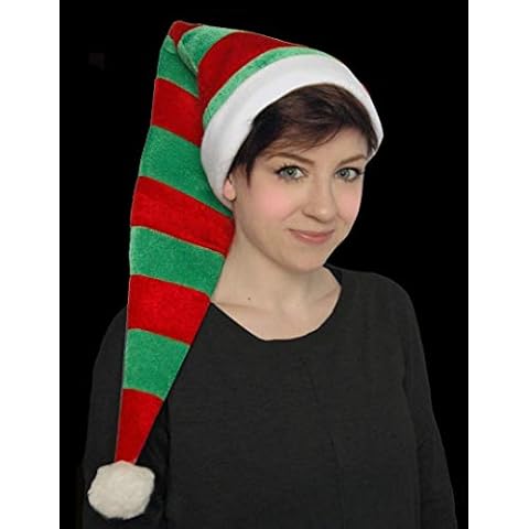 Extra Long Adult Elf Hat - Chrismas Santa's Little Helper Cover