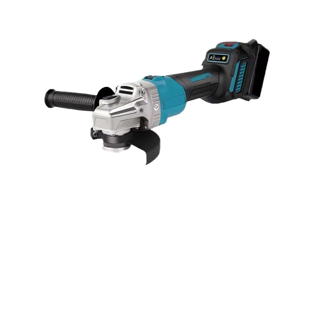 Ewsdsfs No Battery 125Mm Brushless Electric Angle Grinder Variable Speed M14 Cutting Machine Woodworking Power Tool For 18V Battery