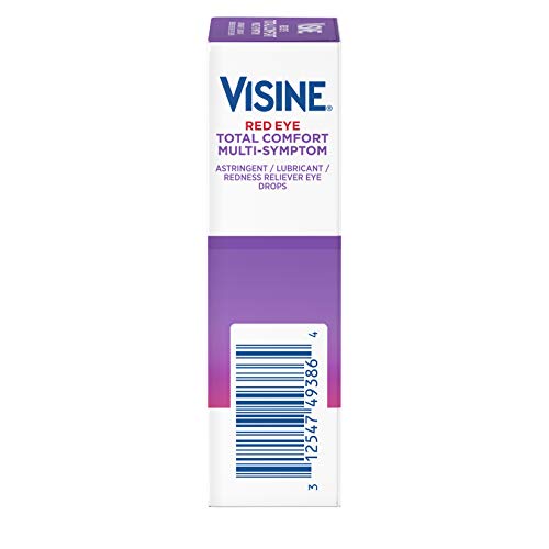 Visine Red Eye Total Comfort Multi-Symptom Eye Drops, 0.5 Fl. Oz 1 Ea (Pack Of 3) #TOP6