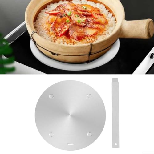 Difusor de calor de inducción de 200 mm con mango para cafetera moka 5