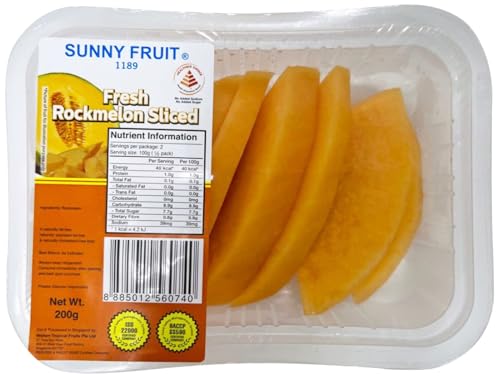 Sunny Fruit Fresh Rockmelon Sliced - Chilled 200g