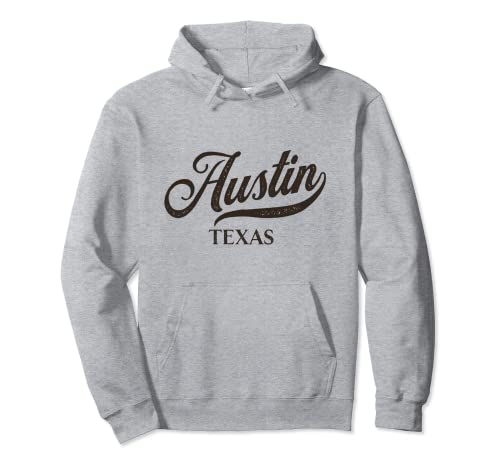 Retro Estados Unidos Texas State - Vintage Austin Sudadera con Capucha