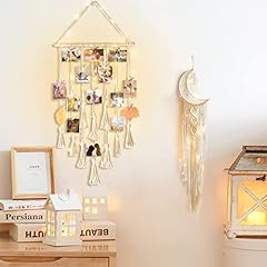Ivory Photo Display + Dream Catcher