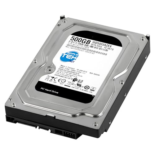 Disco duro HDD 500 GB SATA para solucionar la falta de espacio en sistemas NAS