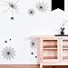 Produktbild Wandkings Wandtattoo "5 Spinnennetze mit Spinnen im Set" Größe SMALL in schwarz - erhältlich in 33 Farben