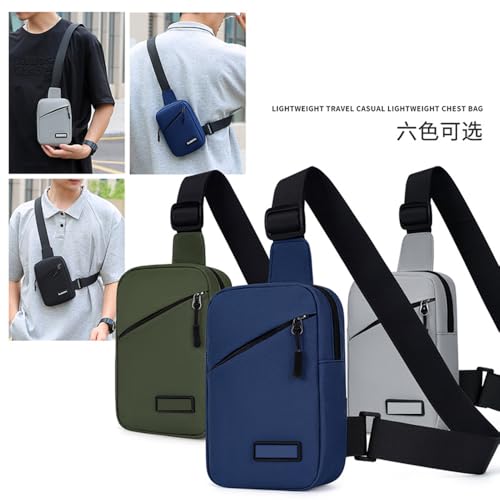 Mini Sling Bag for Men Women - Small Crossbody Bag Casual Phone Chest Bag for Hiking Traveling Gifting2