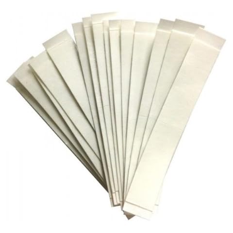 SIMPLY EXTENSIONS - Hair Extensions Re-Tape Kit (15 Strips - Tape Only) No Shine Bonding Double Sided Tape 1/2" x 3" Straight Strip 15 Pieces Per Bag Cover