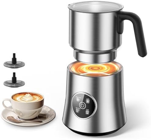 Milk Steamer and Frother, Large Capacity Detachable