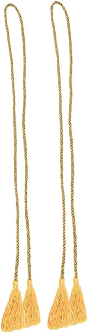 Les rideaux. Embrasses de Rideaux,Support de Rideau,2 pièces Corde à Attache de Rideau Cadeaux de pendaison de crémaillère Cadeaux for pendaison de crémaillère Embrasses de Rideau en Corde à Pompon Ri