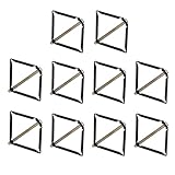 Veemoon 10pcs 86 Type Electrical Outlet and Switch Repairer Kit Screws, Junction Box Cassette Repair Tool for Wall Socket Fixing and Box Stabilizing in Home Electrical Maintenance