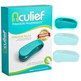 Aculief Acupressure Hand Clip - Stress Management & Hand Pressure Point Clip - On-the-Go Stress Support & Nurse Essentials - Cooling Face Ice Pack & Cold Eye Mask - X-Small, Teal
