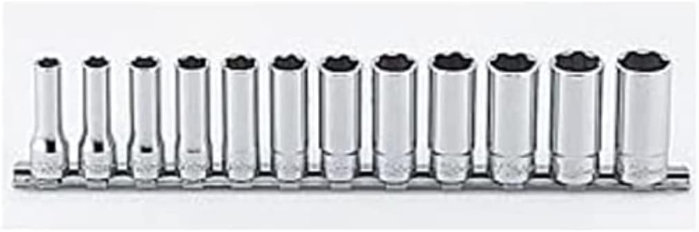 Ko-ken RS3310M/12 3/8 Sq. Dr. Socket set 8mm-19mm Surface 300mm 12 pieces