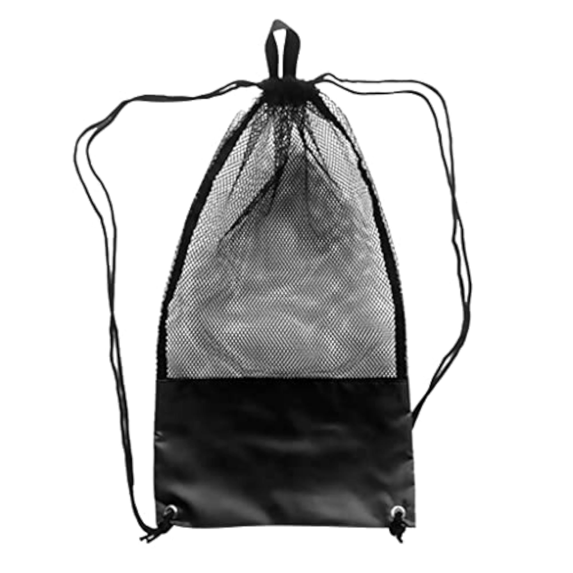 Scuba Diving Drawstring Mesh Stuff Sack Bag with Shoulder Strap