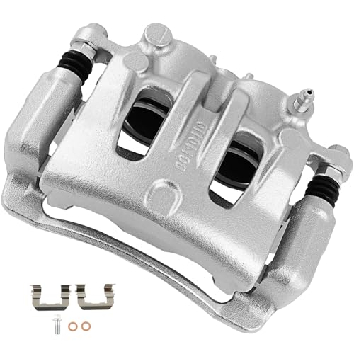 Image of cciyu Front Right Brake Caliper Assembly w /Bracket 19B3208 2007 2008 For Hyundai For Entourage,2006 2007 2008 2009 2010 2011 2012 2014 For Kia For Sedona