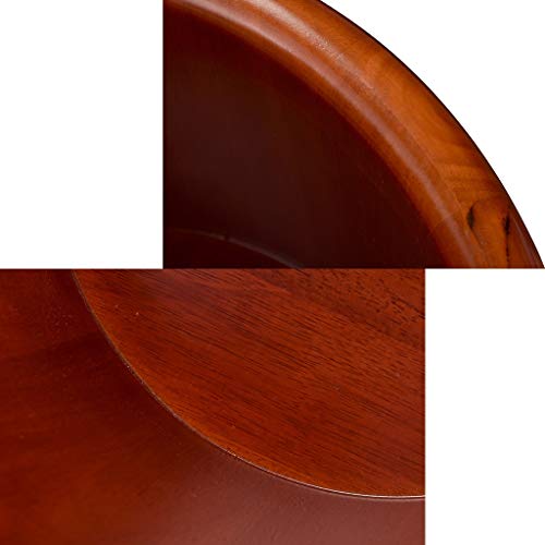 Barril de madera para baño de pies 26 cm alto miniatura 4
