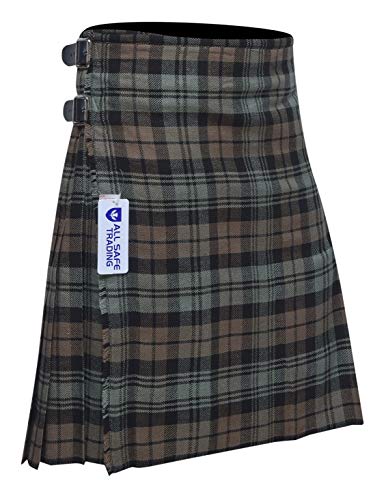 Image of 8 Yard Mens Kilt - Authentic Tartan Kilt for Men Highland Outfit for Weddings & Traditional Scottish Wear