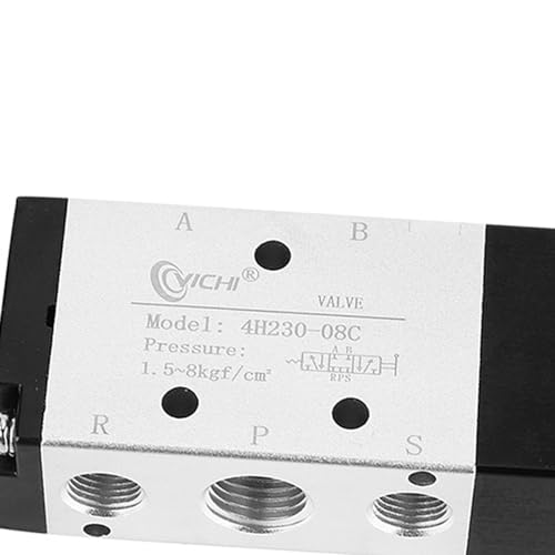 5-Drożny 3-Drogowy Pneumatyczny Ręczny Zawór Dźwigniowy G1 / 4 "Wlotowy Zawór Elektromagnetyczny Ze Stopu Aluminium Ręczne Sterowane Zawory Push-Pull (4H230-08)