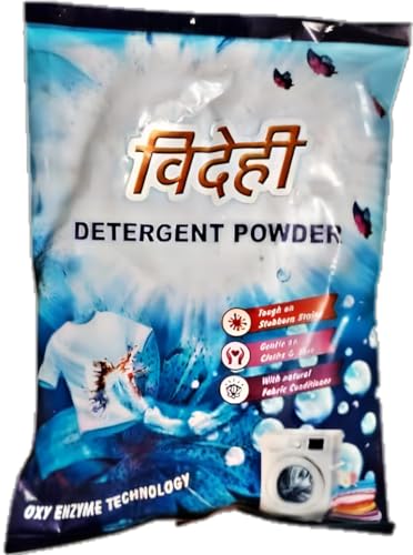Image of 100% Water Dissolvable Detergent Powder 1.5kg | Tough Stain Removal with Fabric Care | Extra Brightness & Ultra Clean | Premium Jasmine Fresh Fragrance