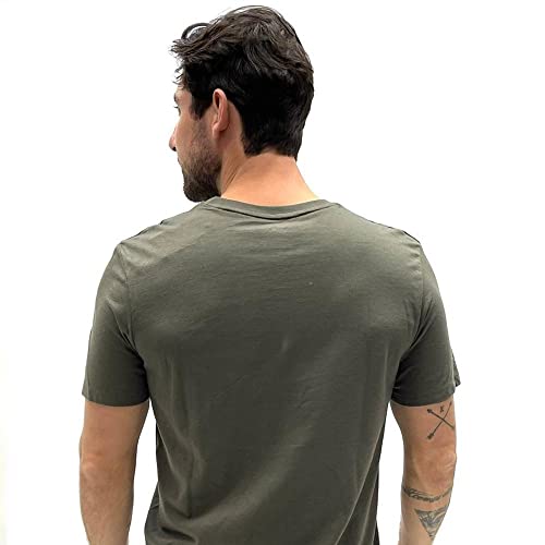 Camiseta MM World básica, Hering, Masculino, Militar, G
