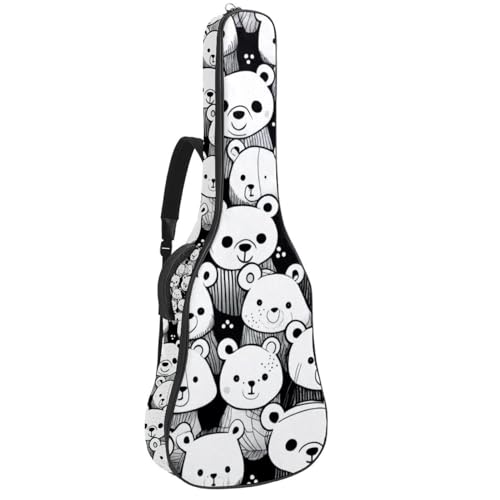Sac de transport pour guitare acoustique anti-pluie pour protéger son instrument des chocs