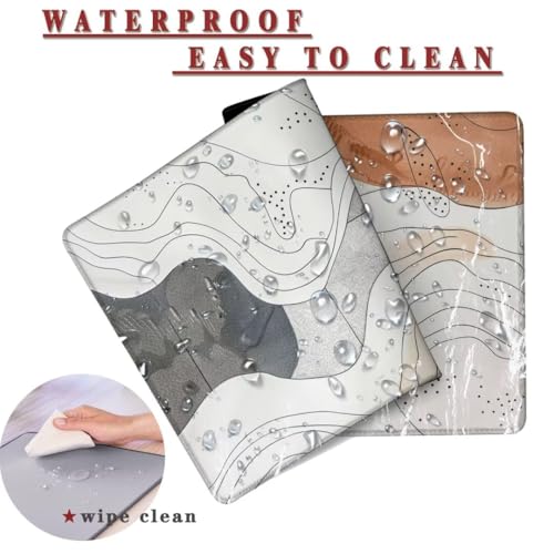 Tapis souris imperméable extra large 4mm avec base caoutchouc - 2