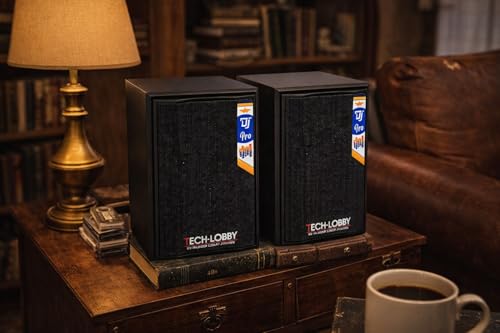 Image of Premium Passive Bookshelf Speaker 80W | Big Magnet Woofer | Compact Home Audio & Studio Monitor Sound