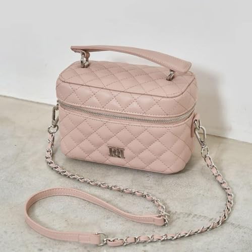未使用 Darich キルティングショルダーミニバッグ ピンク - 製品詳細